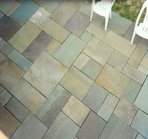 Full Color Natural Cleft Multiple Pattern Flagstone